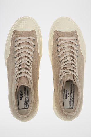 Zapatillas altas 2433 SALT PEPPER - Beige