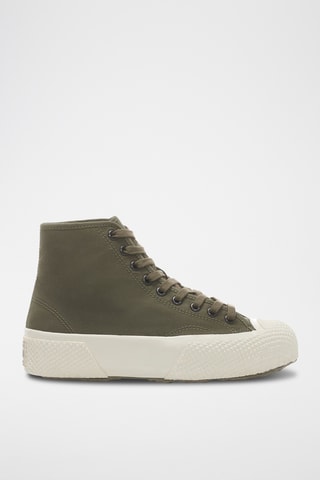 Zapatillas altas 2435 COLLECT M51 MILITARY - Verde