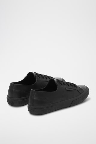 Zapatillas de piel 2750-NAPLNGCOTU - Negro