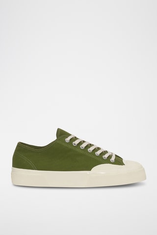 Zapatillas 2432 WORKS LOW CUT COTTON - Verde