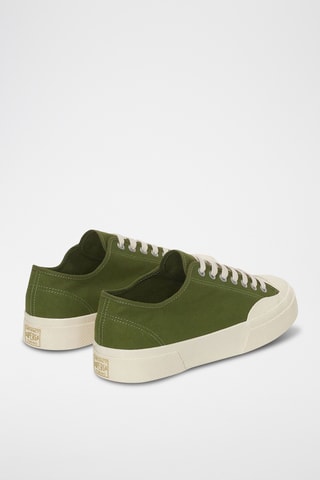 Zapatillas 2432 WORKS LOW CUT COTTON - Verde