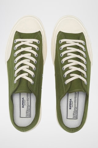 Zapatillas 2432 WORKS LOW CUT COTTON - Verde