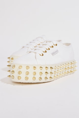 Tenis con plataforma - Blanco
