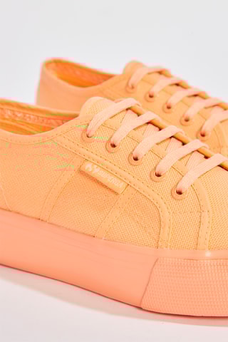 Tenis con plataforma - Naranja