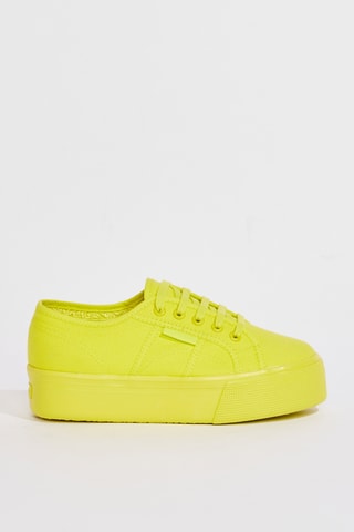 Tenis con plataforma - Amarillo