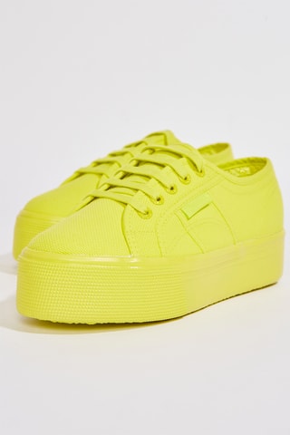 Tenis con plataforma - Amarillo