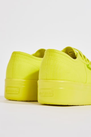 Tenis con plataforma - Amarillo