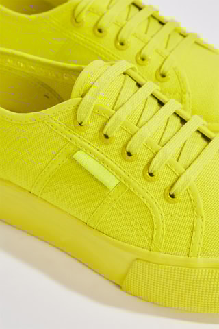 Tenis con plataforma - Amarillo
