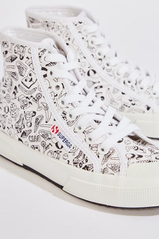 Tenis altos - Blanco