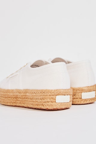 Tenis con plataforma - Blanco