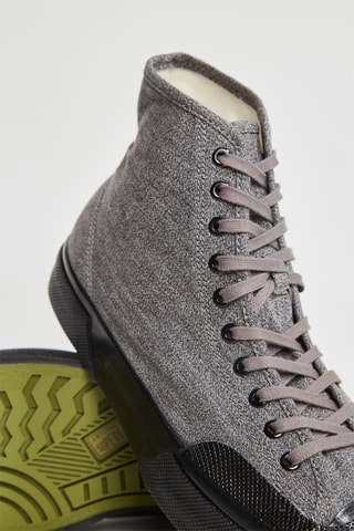 Tenis altos - Gris jaspeado