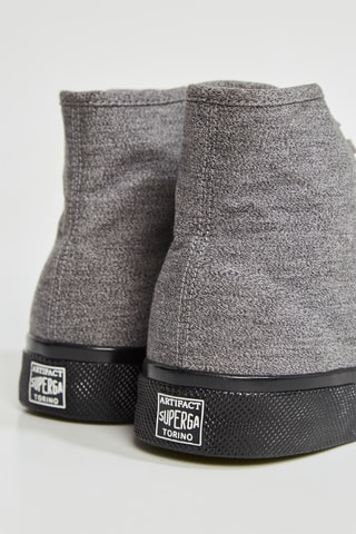 Tenis altos - Gris jaspeado