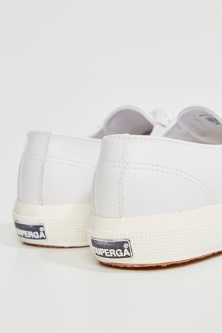 Zapatillas de piel - Blanco