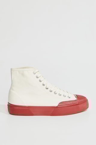 Tenis altos - Blanco