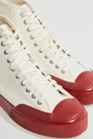 Tenis altos - Blanco