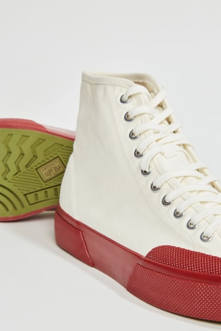 Tenis altos - Blanco