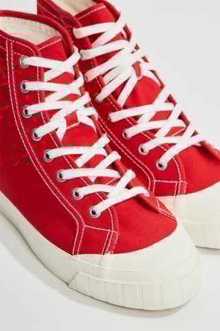 Tenis altos - Rojo
