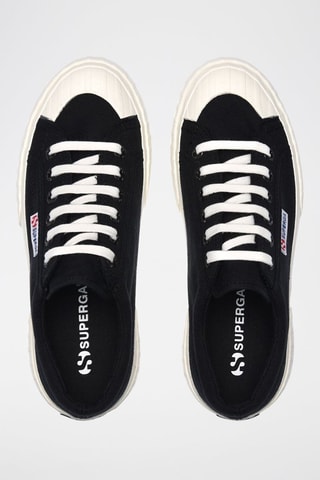 Tenis con plataforma 2631 STRIPE PLATFORM - Negro