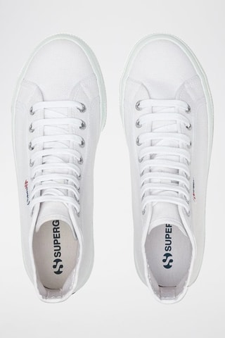 Tenis altos con plataforma 2708 HI TOP - Blanco