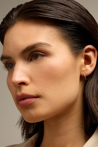 Orecchini a cerchio - Oro giallo 18 kt