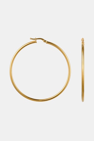 Orecchini a cerchio - Oro giallo 18 kt