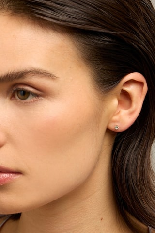 Orecchini - Oro giallo 18 kt e topazio