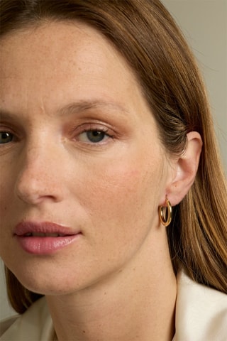 Orecchini a cerchio - Oro giallo