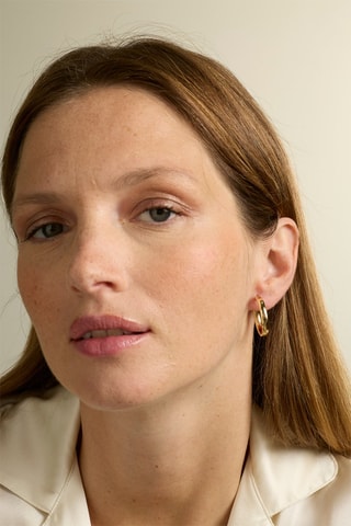 Orecchini a cerchio - Oro giallo