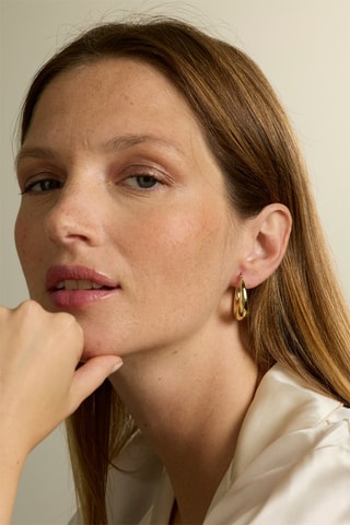 Orecchini a cerchio - Oro giallo