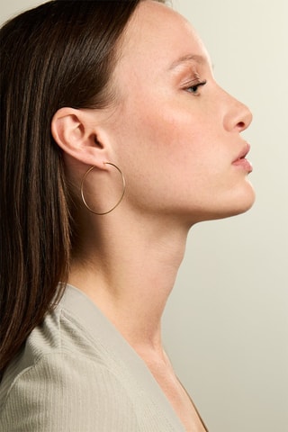 Orecchini a cerchio - Oro giallo