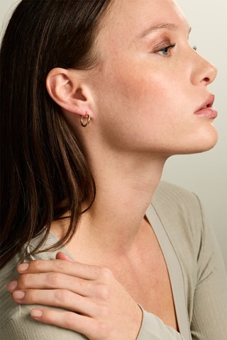 Orecchini a cerchio - Oro giallo