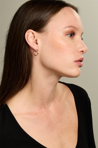 Orecchini a cerchio - Oro giallo