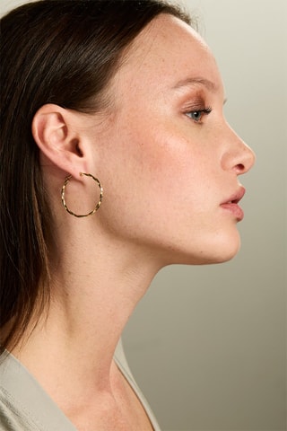 Orecchini a cerchio - Oro giallo