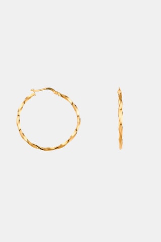 Orecchini a cerchio - Oro giallo