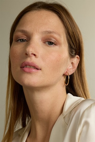 Orecchini a cerchio - Oro giallo