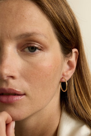 Orecchini a cerchio - Oro giallo