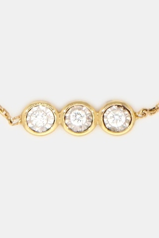 Bracciale - Oro giallo 18 kt e diamanti