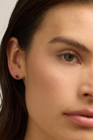 Orecchini - Oro giallo 18 kt e zaffiro