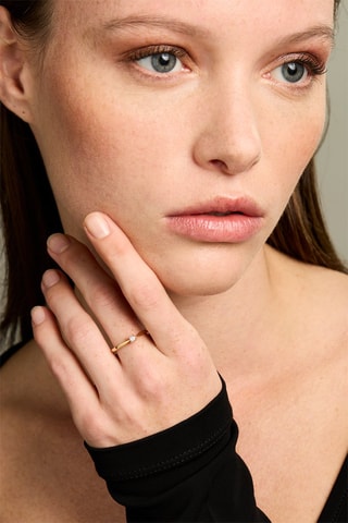 Anello - Oro giallo e diamante