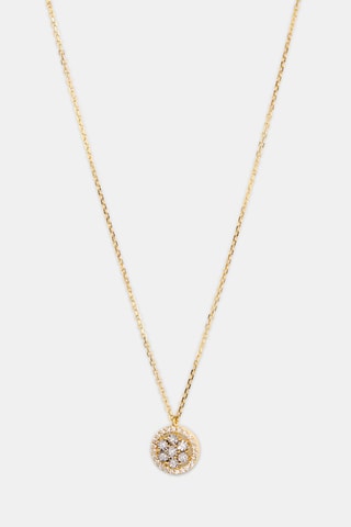 Collana - Oro giallo 18 kt e diamanti