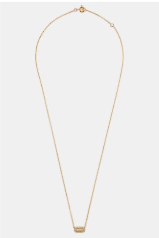 Collana - Oro giallo 18 kt e diamanti