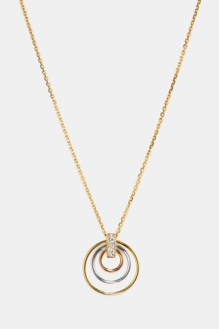 Collana - Oro giallo 18 kt e diamante