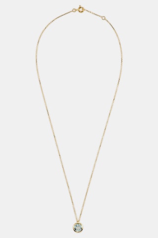 Collana - Oro giallo 18 kt e topazio