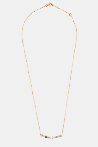 Collana - Oro giallo 18 kt e topazi