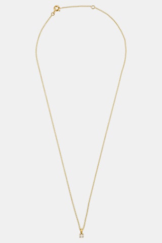 Collier - Or jaune 18 carats et diamant