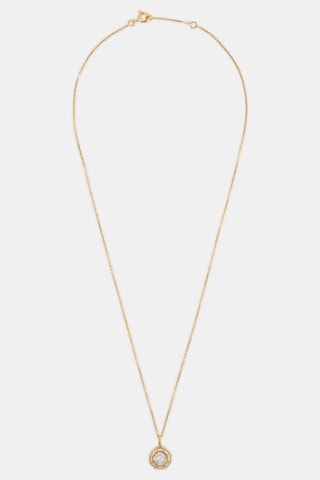 Collana - Oro giallo 18 kt e diamanti