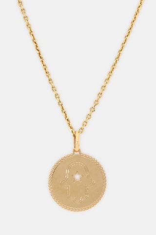 Ciondolo Mano di Fatima - Oro giallo