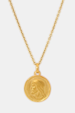 Ciondolo Cristo - Oro giallo