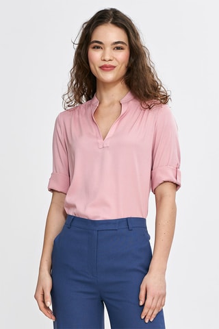 Blusa regular fit - Rosa