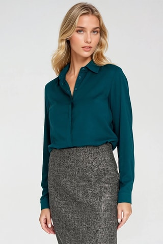 Camisa regular fit - Verde